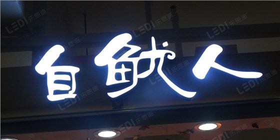 樹脂發(fā)光字2