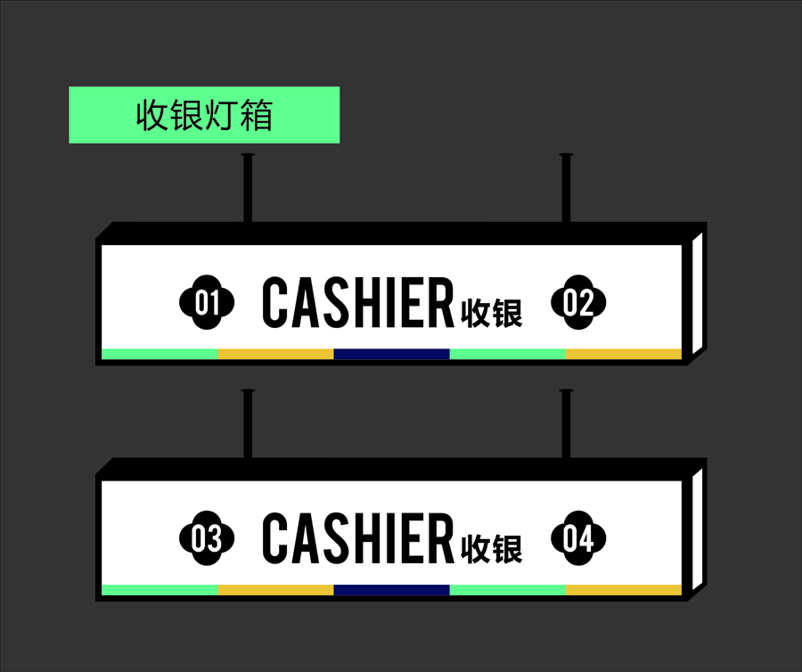 收銀燈箱-5